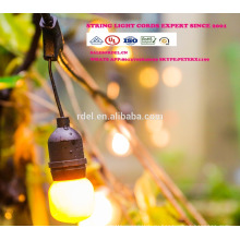 Водонепроницаемый 15м 15 строку розетки освещения товарного сорта Сид e26 Лампа E27 праздник светодиодные строки свет СЛТ-190